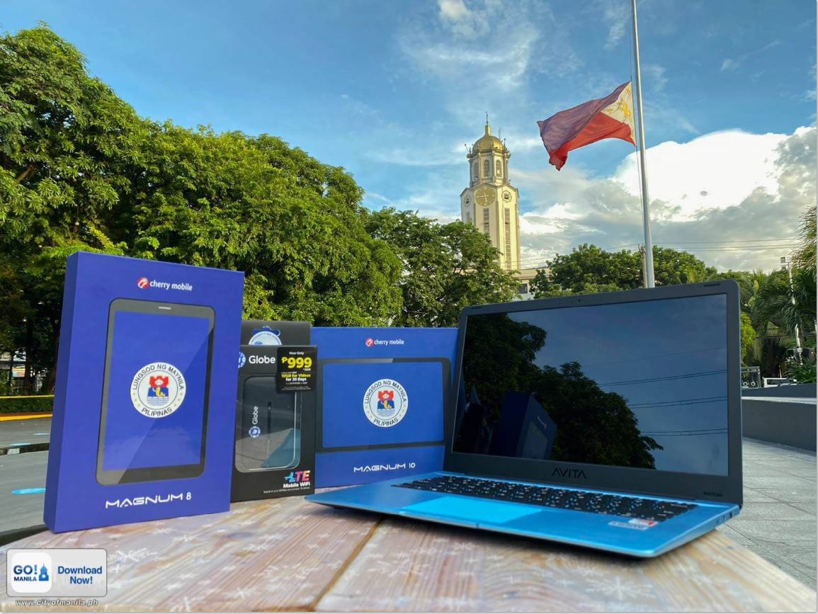 Manila free tablets laptops wifi for children