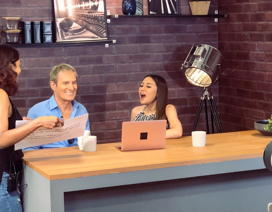 Morisette Amon with Michael Bolton