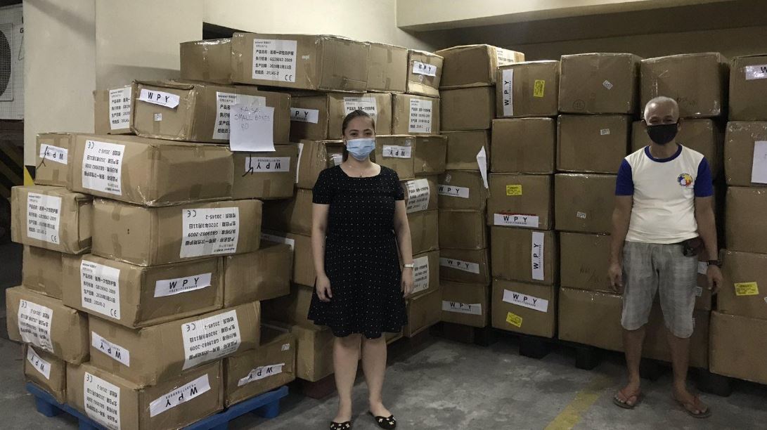 Liwayway Oishi Group donates hazmat suits