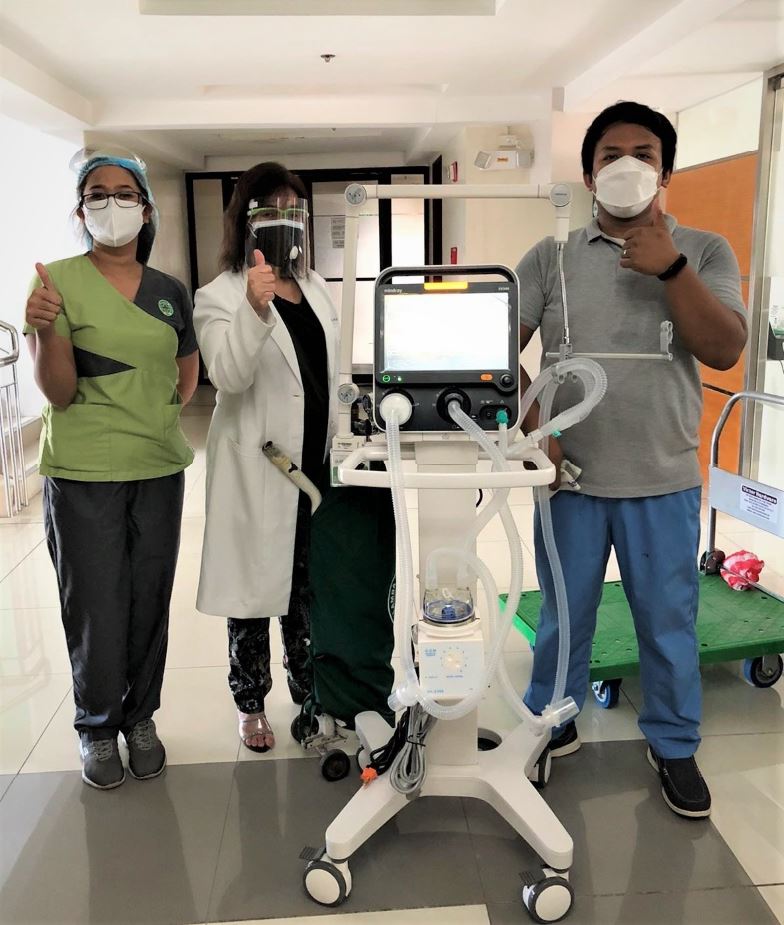 SM Foundation ICU-grade ventilators