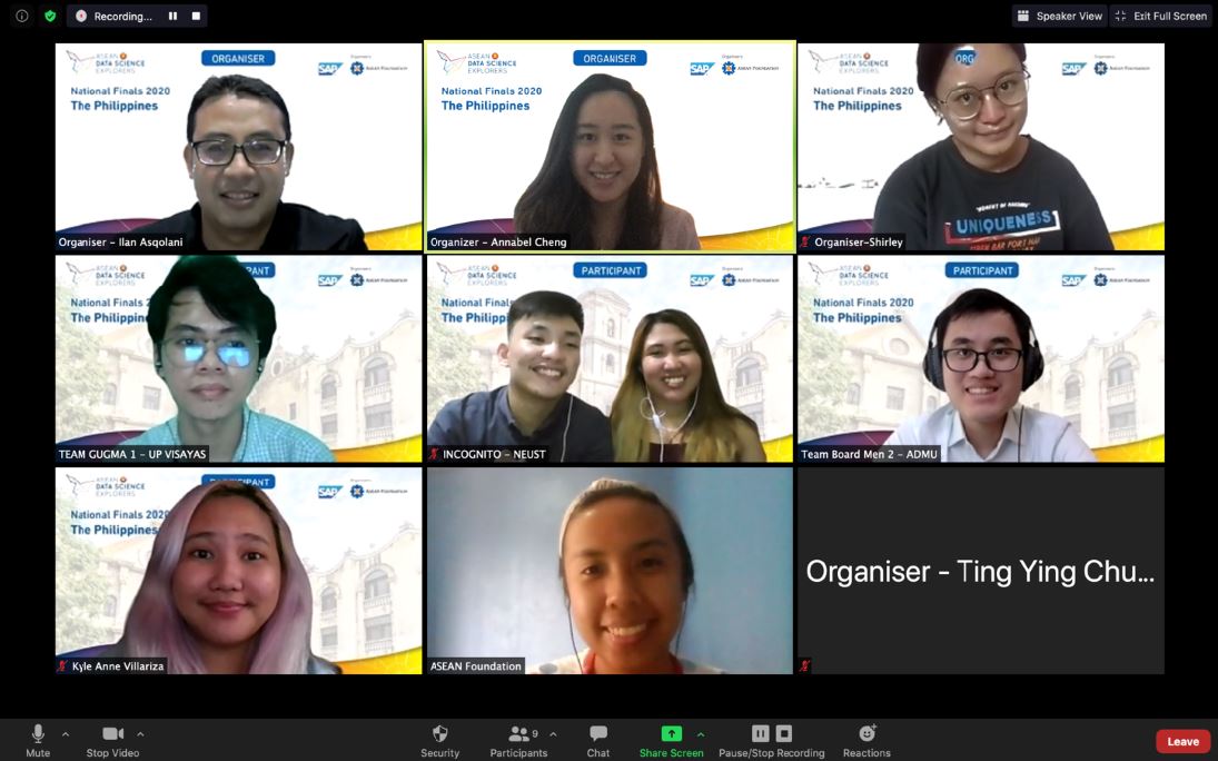 NEUST UPV Ateneo ASEAN Data Science Explorers