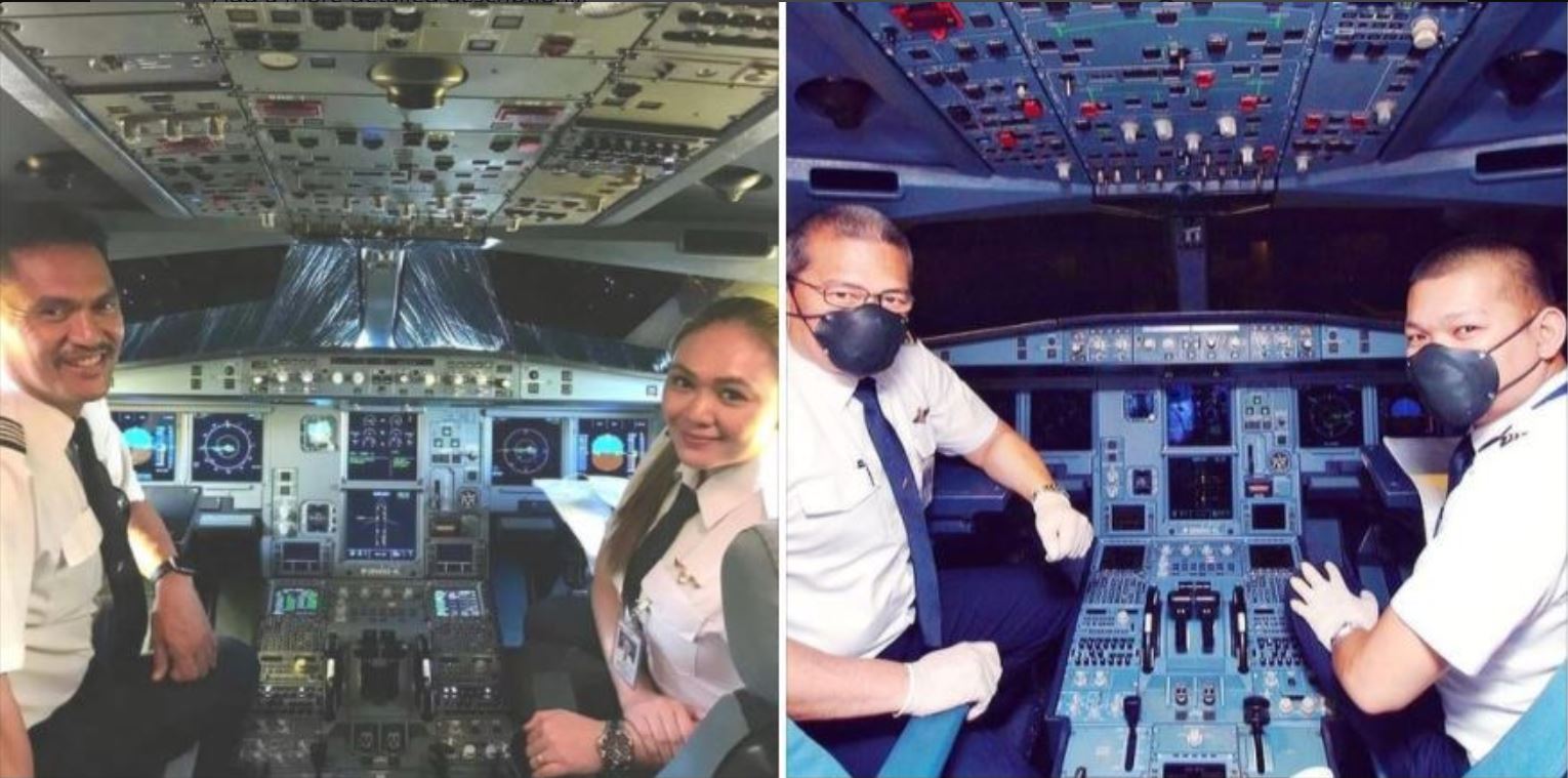 Father and Child tandems Philippine Airlines