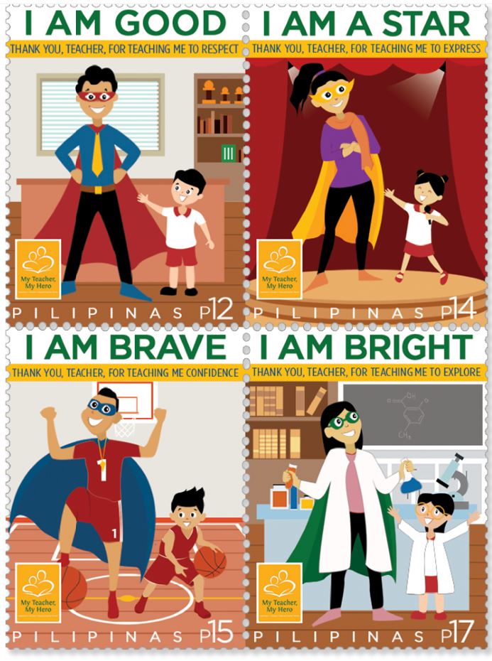 PHLPost  superheroes postage stamps