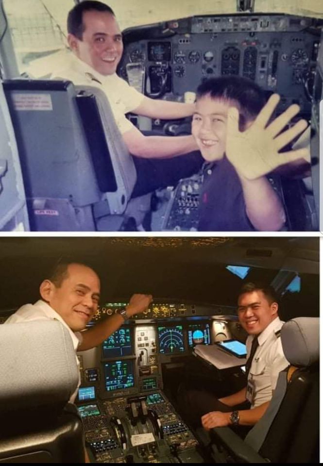 Capt. Oliver 'Obie' Odulio, Second Officer Nicolo Alfonso, FA Jill Odulio