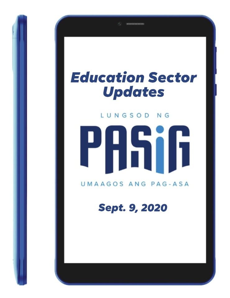 Pasig distribute tablets to students