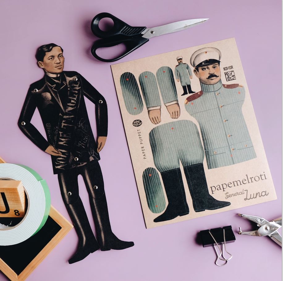 Philippine heroes paper puppets