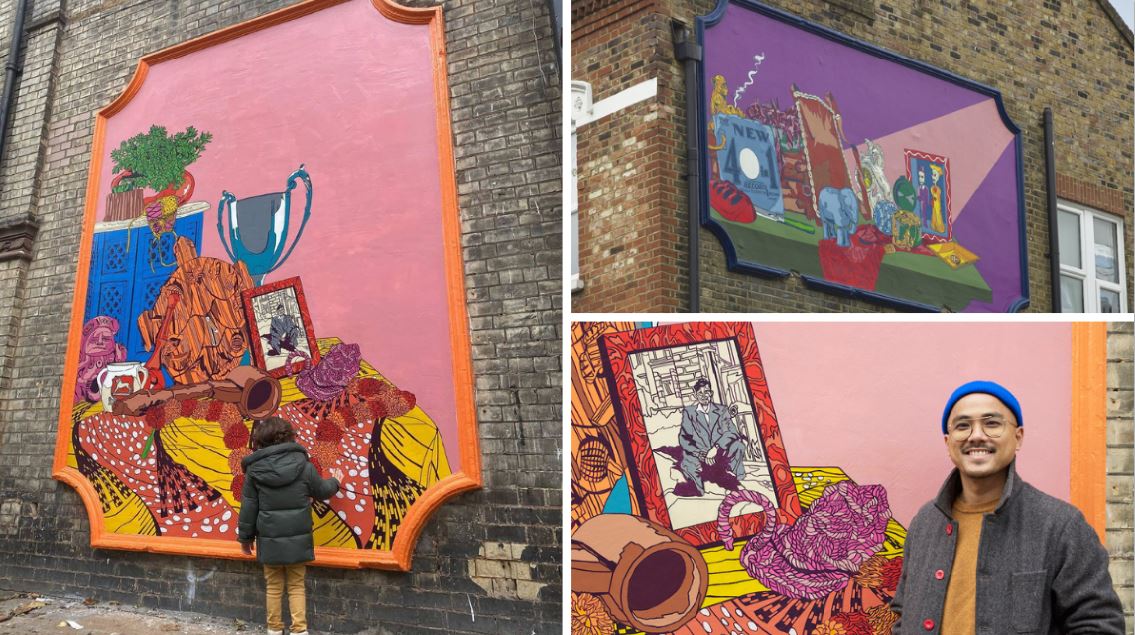 Fil-British Pio Abad's murals