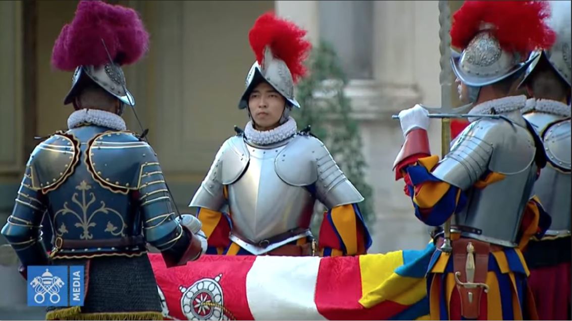 Vincent Lüthi Filipino-Swiss guard
