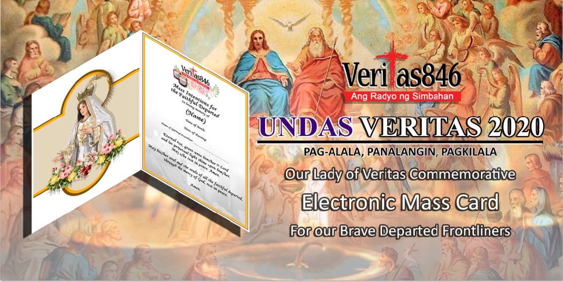 All Souls' Day e-Mass Cards for COVID 19
