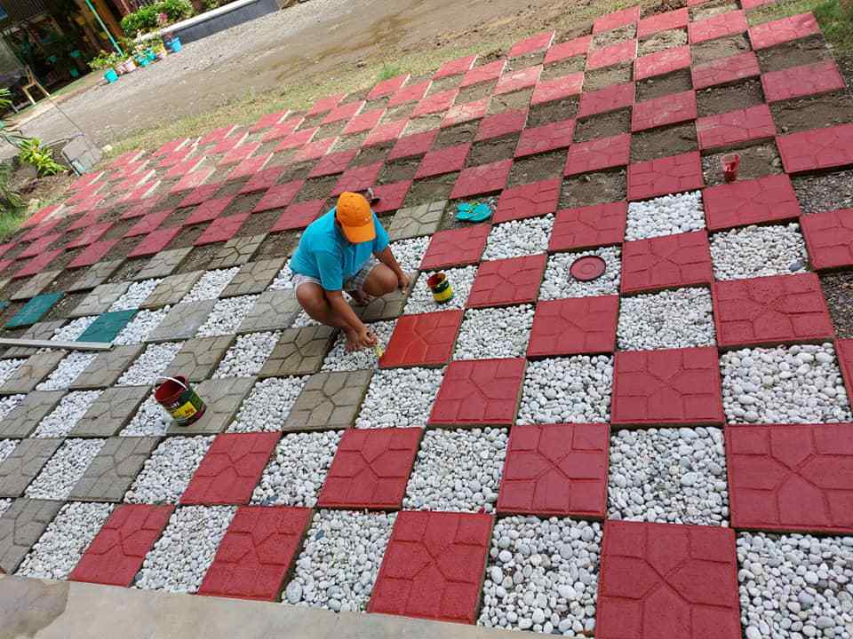 Luzong National High School eco-bricks Luzong National High School eco-bricks