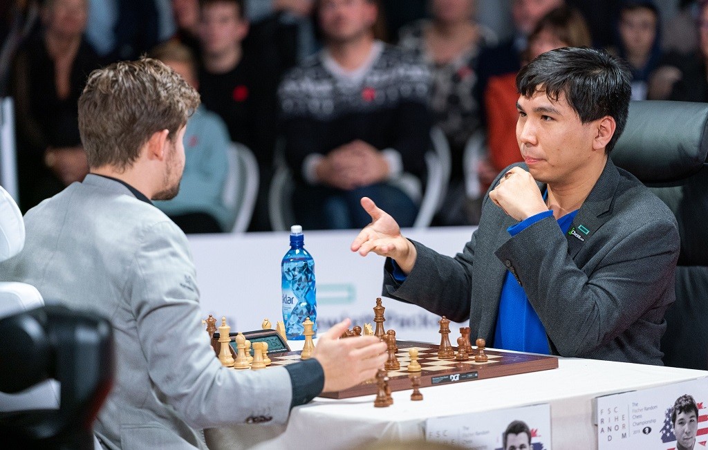 Wesley So Magnus Carlsen It's a tie