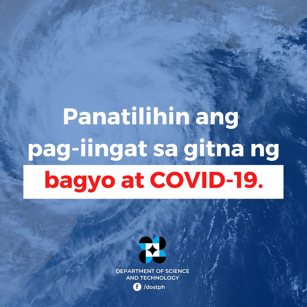 COVID 19 safety guide when typhoon strike