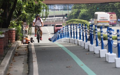 Bicycle lanes national road Bicycle lanes national road