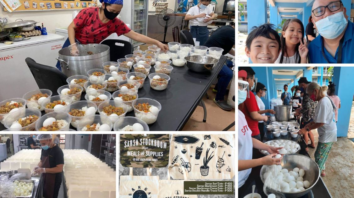 Filipino chefs volunteers to feed typhoon victims