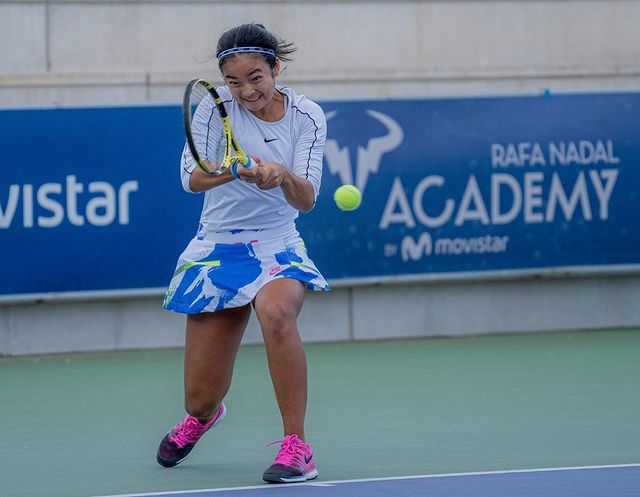 Filipino tennis prodigy Alex Eala