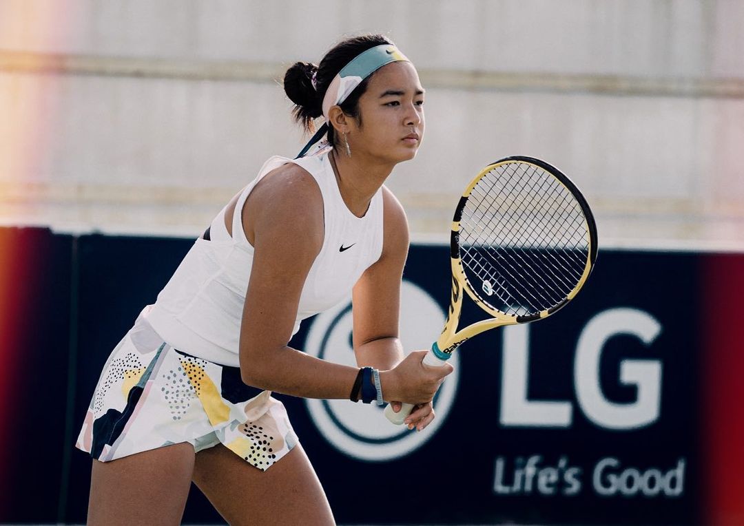 Filipino tennis prodigy Alex Eala