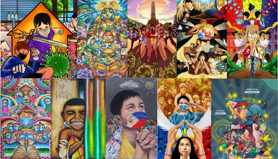 Jose Rizal pandemic youth art