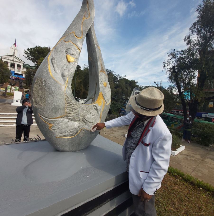 Baguio Golden Blood monument