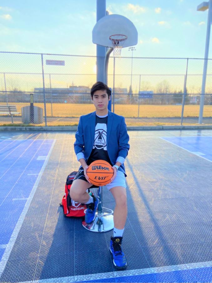 Ryan Ang's basketball training Ryan Ang's basketball training
