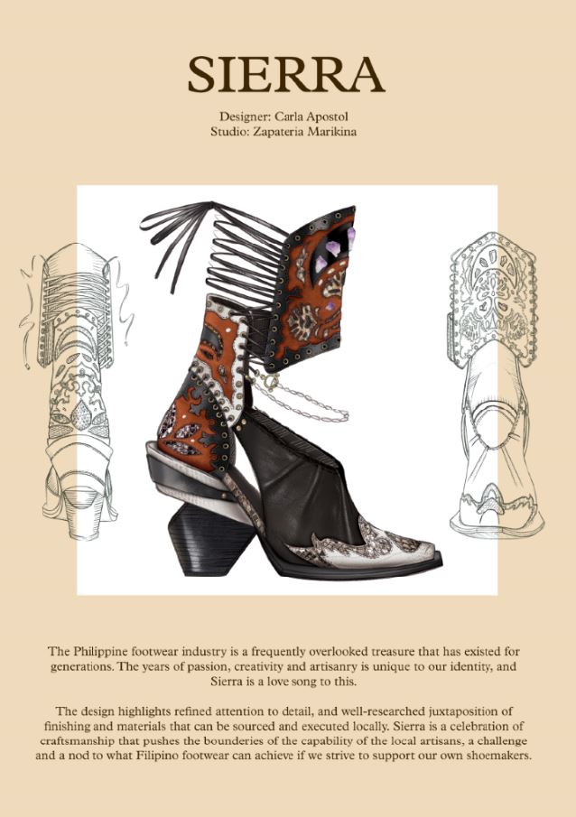 Taal Volcano Filipino footwear design