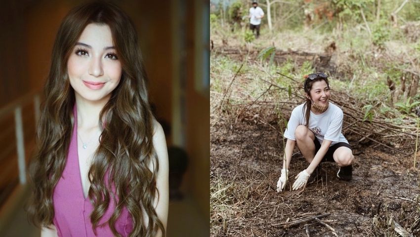 Donnalyn Bartolome raises for reforestation Donnalyn Bartolome raises for reforestation