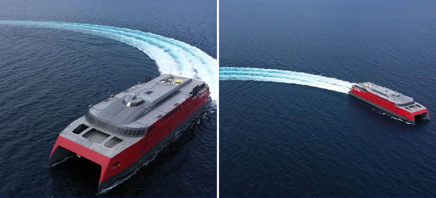 Philippine-mad high-speed ferry Fjord FSTR