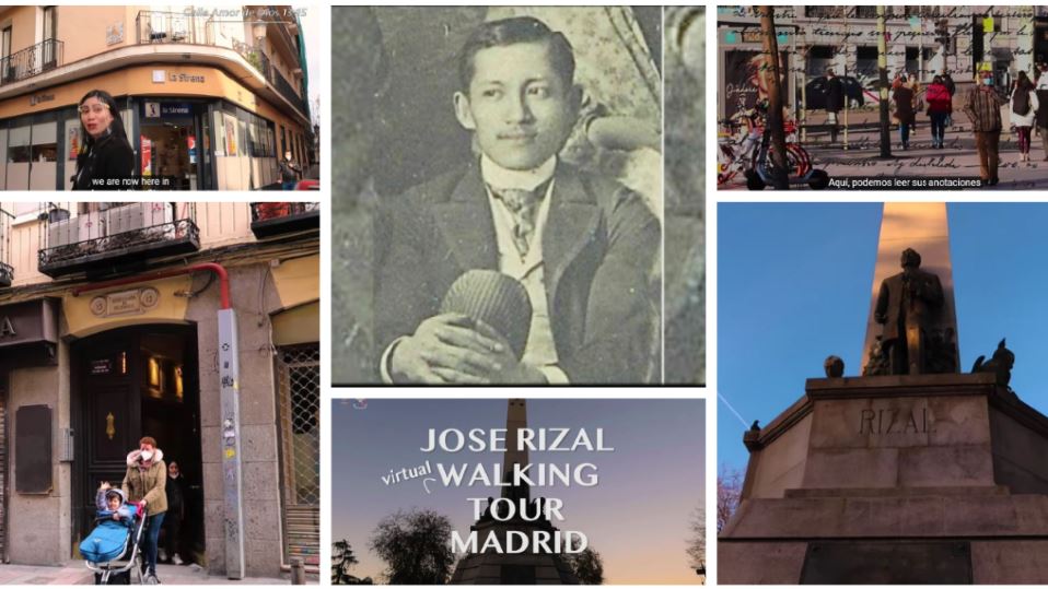 rizal travel to spain