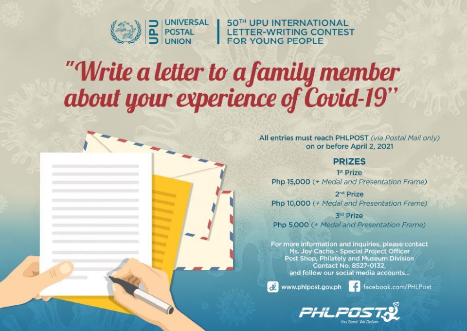 Philippines' best young letter writer Philippines' best young letter writer