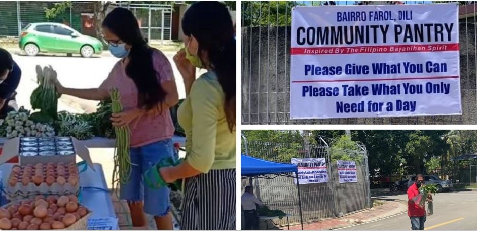 Timor-Leste Filipino community pantry 