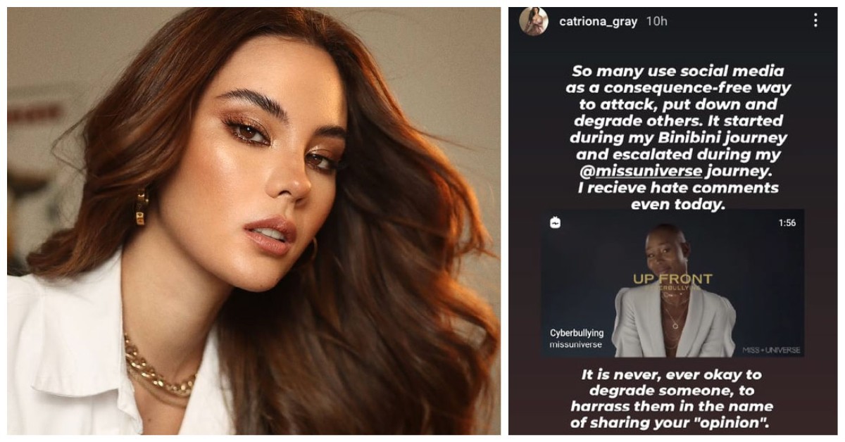 Catriona Gray anti-cyberbullying campaign
