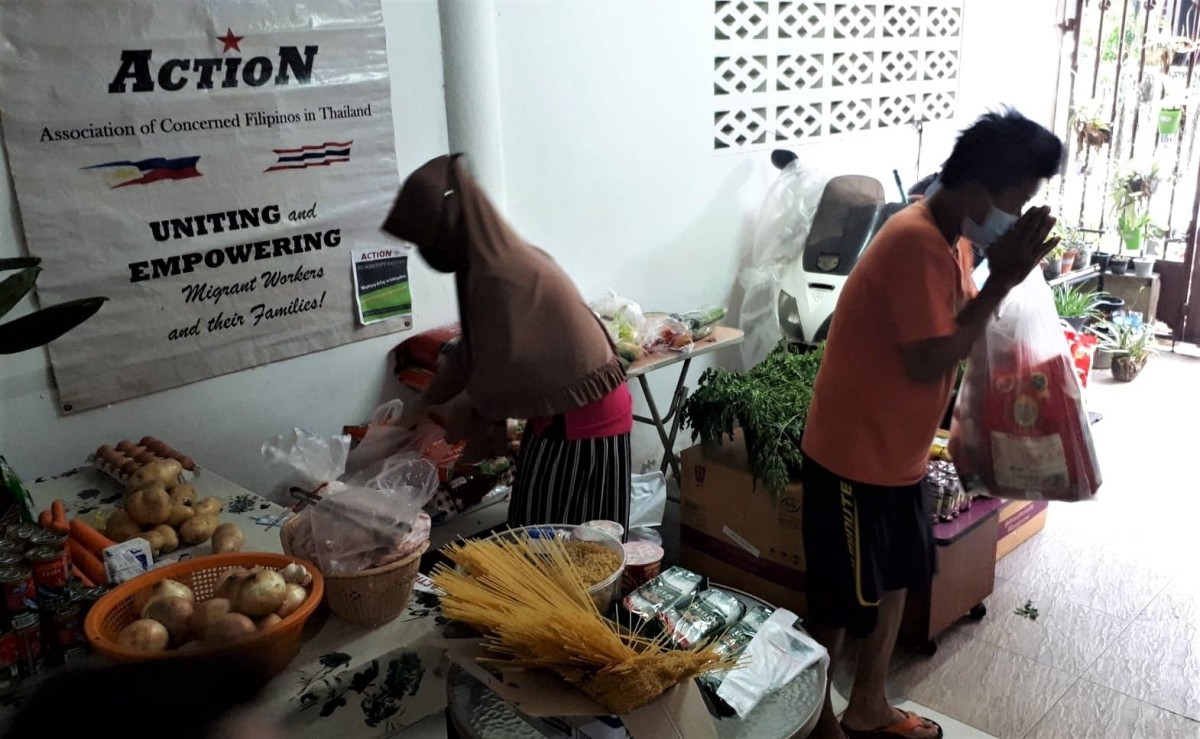 Filipino community pantry Thailand