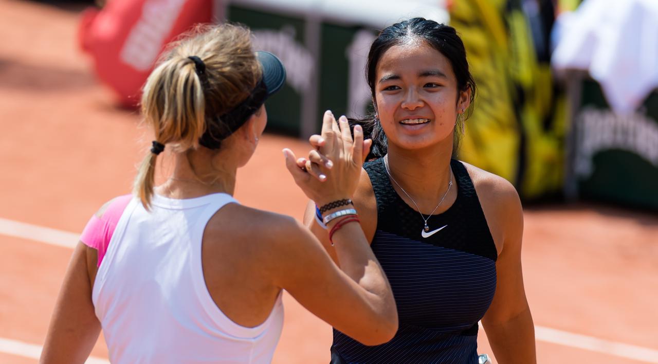 Alex Eala French Open Girls' Doubles