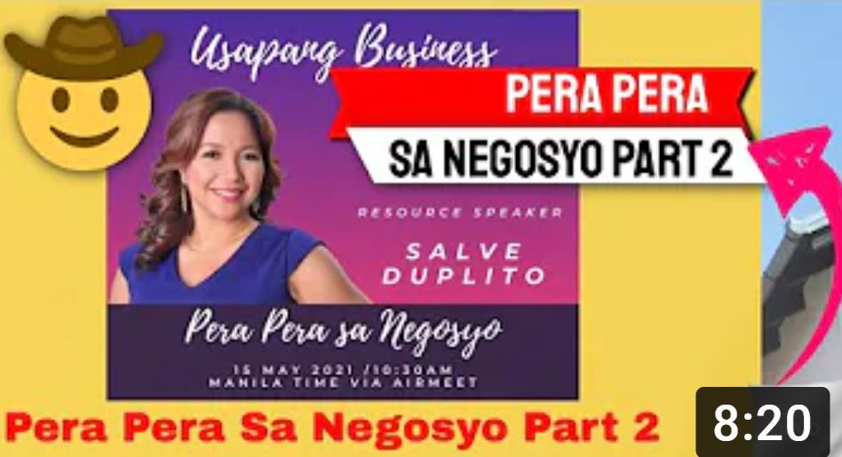 Pera Pera sa Negosyo