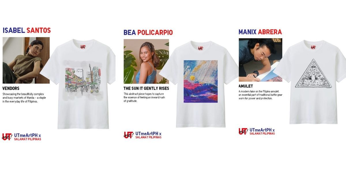 Uniqlo Salamat Pilipinas t-shirt collection