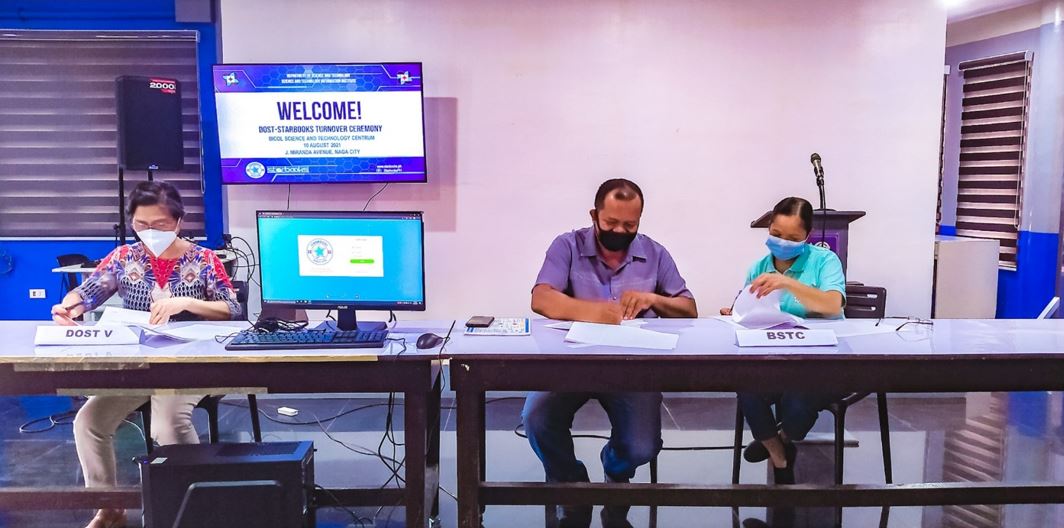 STARBOOKS tech Bicol science and technology academic 