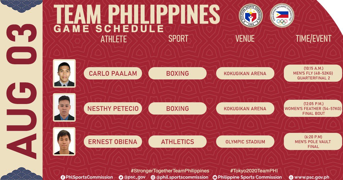 Olympics Schedule Today