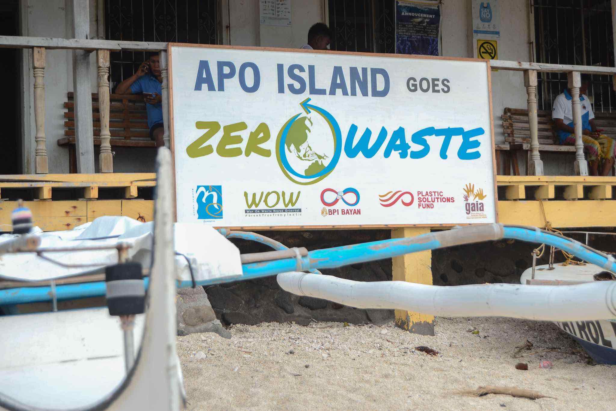 Apo Island 1st zero-waste island
