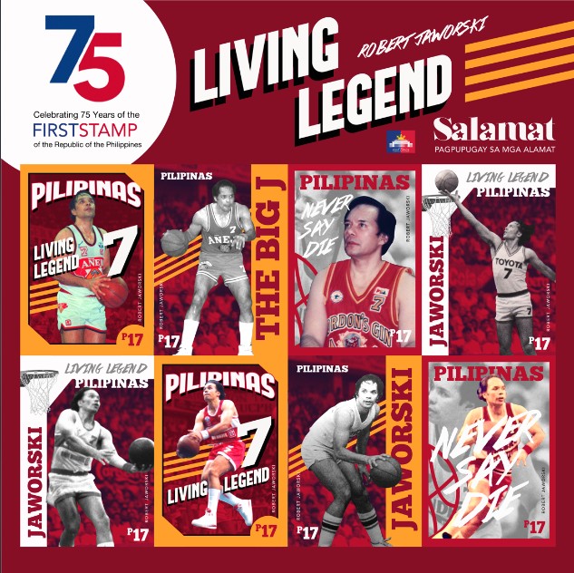 Bobby Jaworski Philippine postal stamp