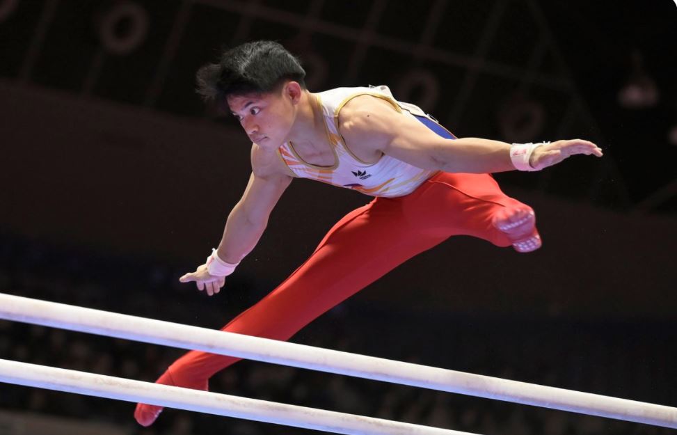Carlos Yulo World Artistic Gymnastics in Japan