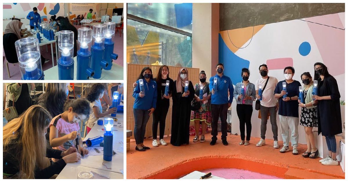 Liter of Light  solar light-making workshops