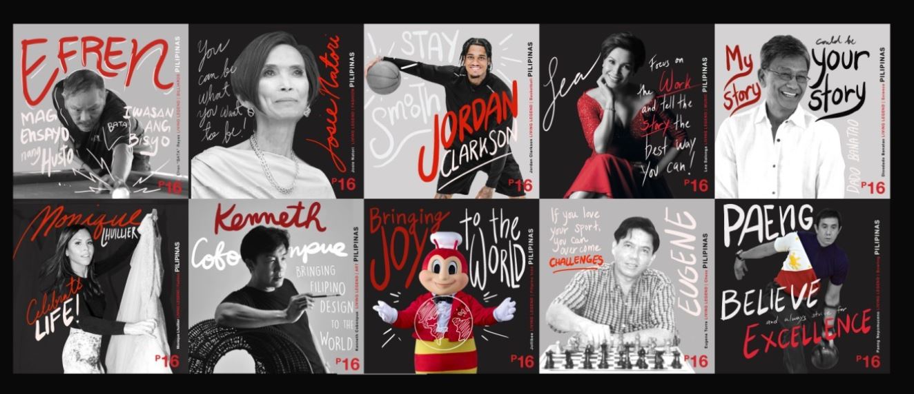 Post Office  stamps Filipino Living Legends