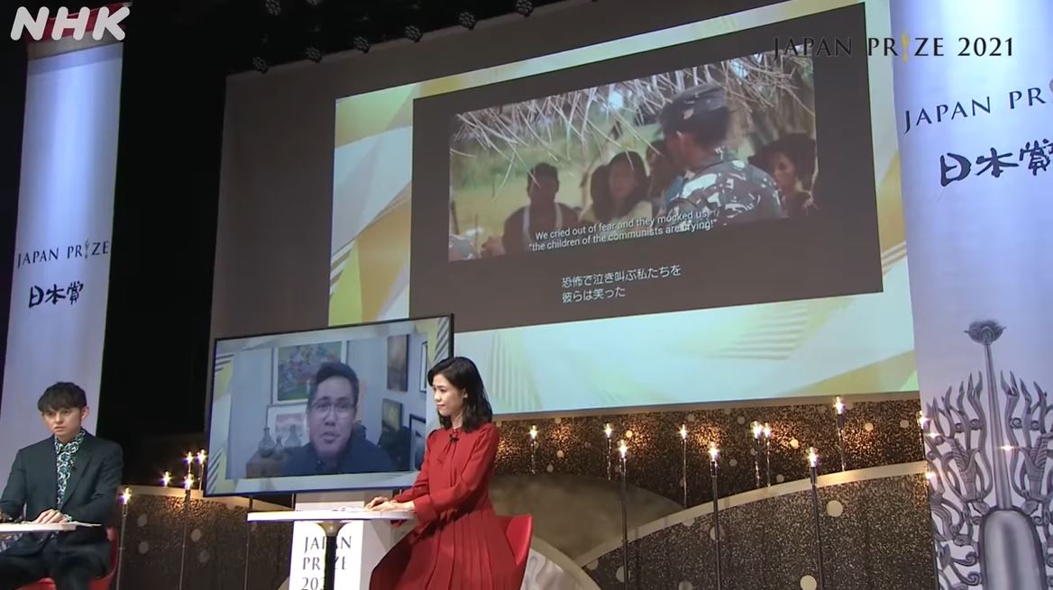UP alumni Lumad  UNICEF Prize in Japan