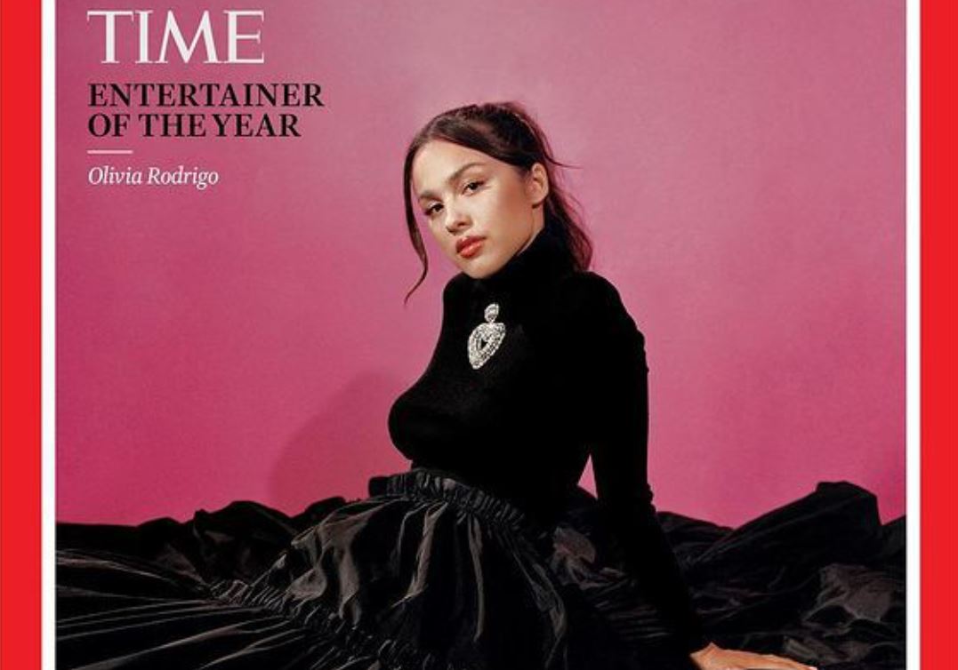 Olivia Rodrigo is Time Magazine's Entertainer of the Year