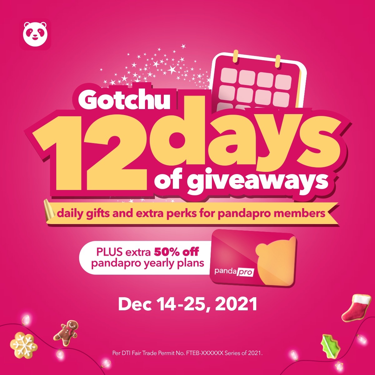 foodpanda Holidays Giveaways