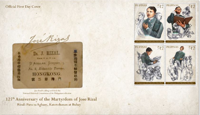 Jose Rizal Postage stamps