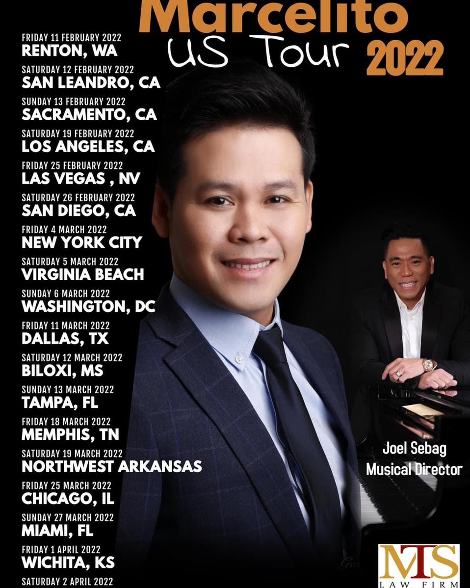 Marcelito Pomoy United States concert tour