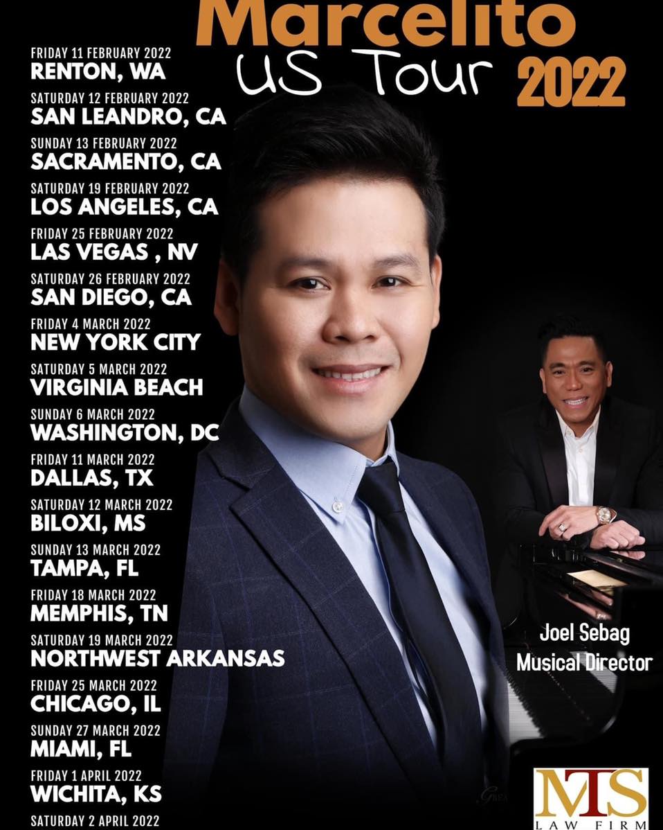 Marcelito Pomoy United States concert tour Marcelito Pomoy United States concert tour