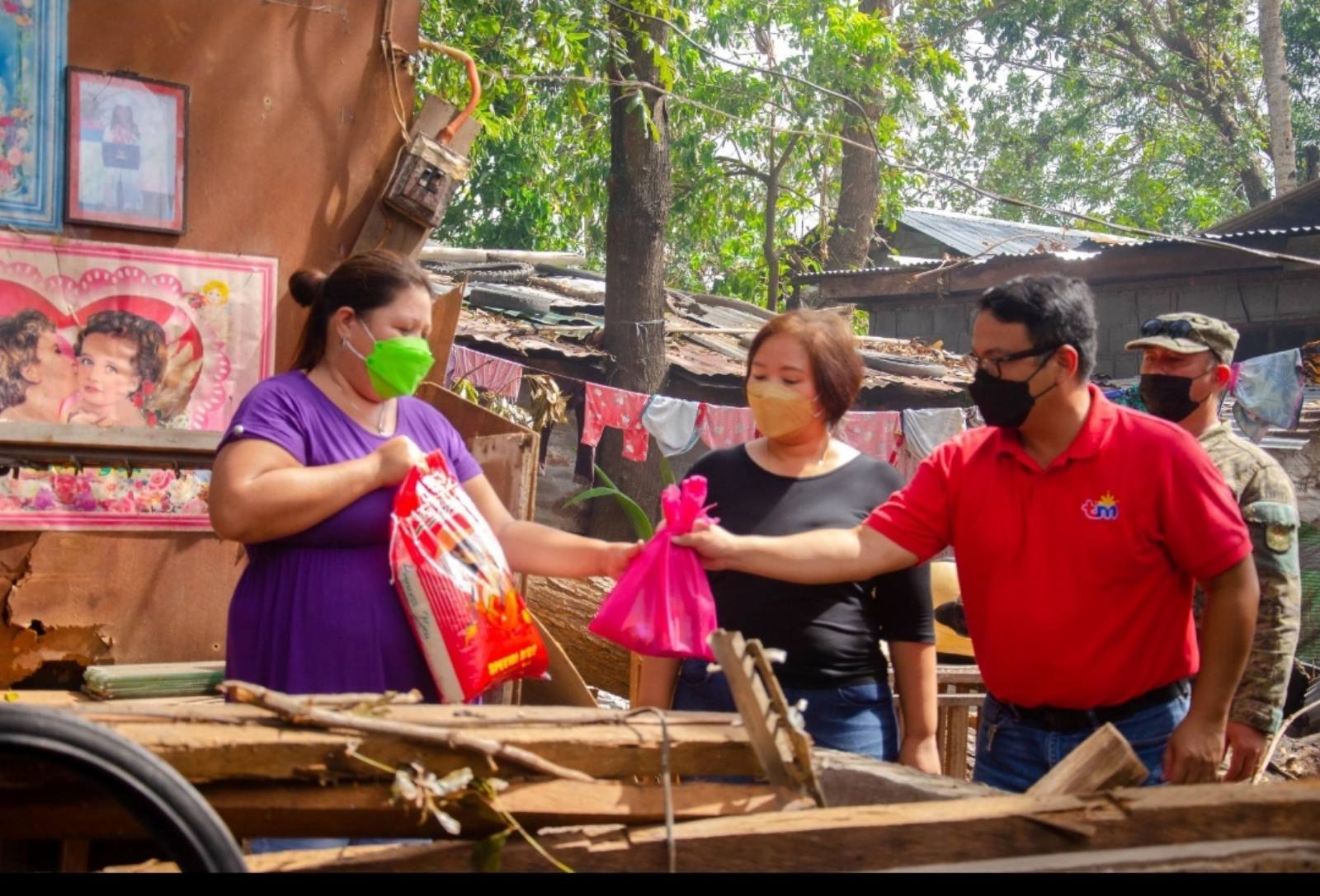Globe donate Typhoon Odette survivors