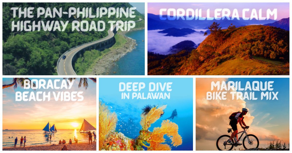 Philippine destinations Spotify playlists 