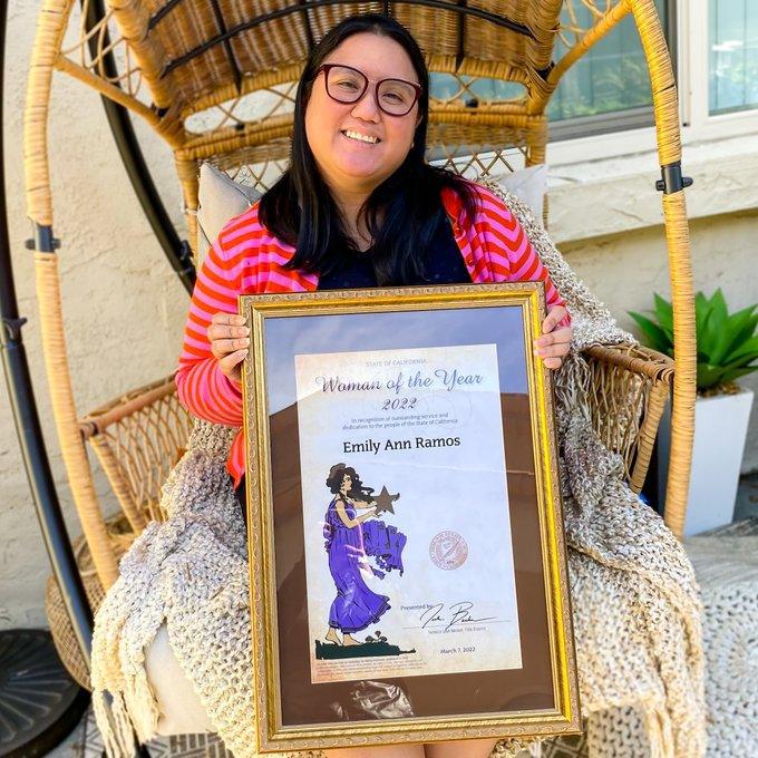 Emily Ann Ramos Woman of the Year 